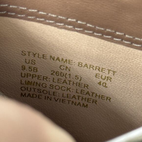 Kate Spade Boots Womens Size 9.5 Tan Barrett Croc Embossed Leather Ankle Booties - Picture 8 of 9